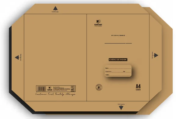 Kartasi Laminated Book Cover with Label A4 (Ref 1007)