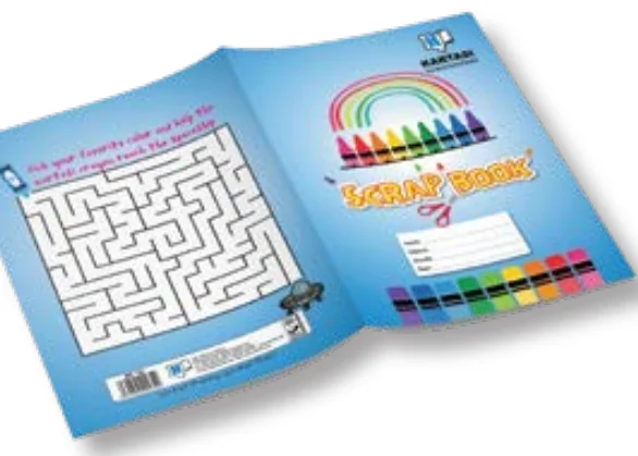 Kartasi Scrap Book — 51x76 cm, 20 · 220gsm sheets (Ref 166)