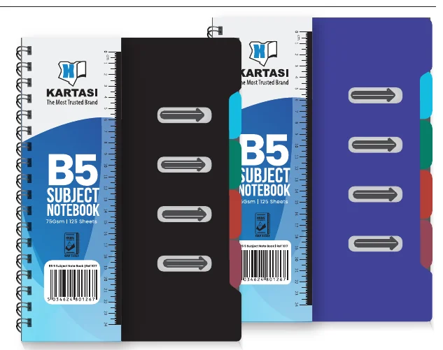 Kartasi PP 5 Subject Wiro NBK B5 — 125 pages (Ref 1017)
