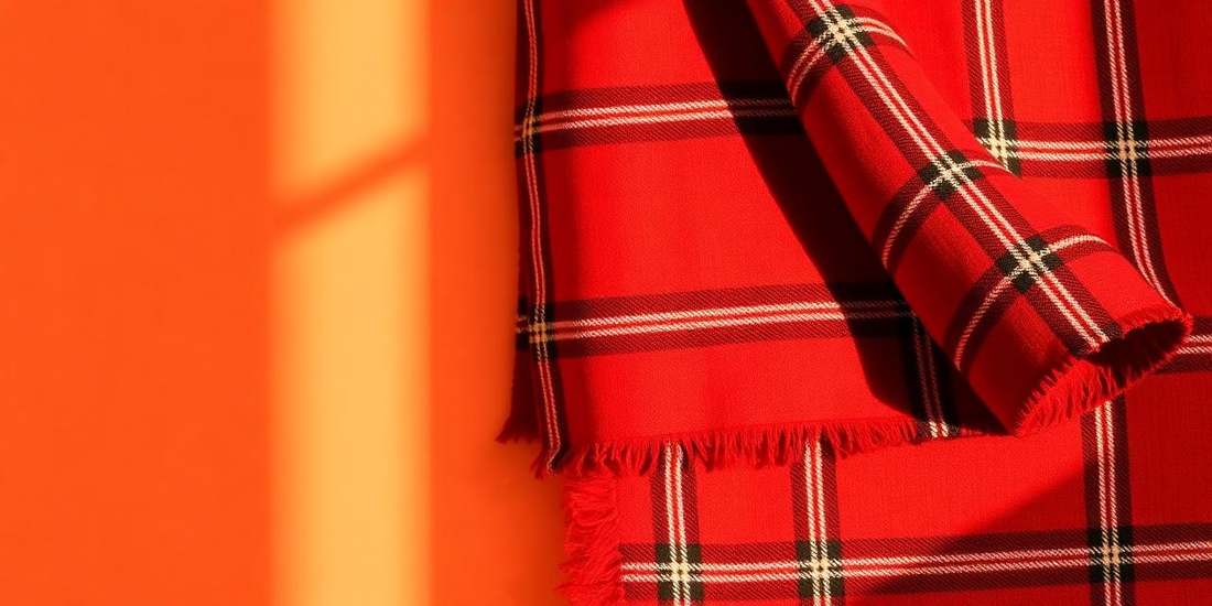 Maasai shuka fabric